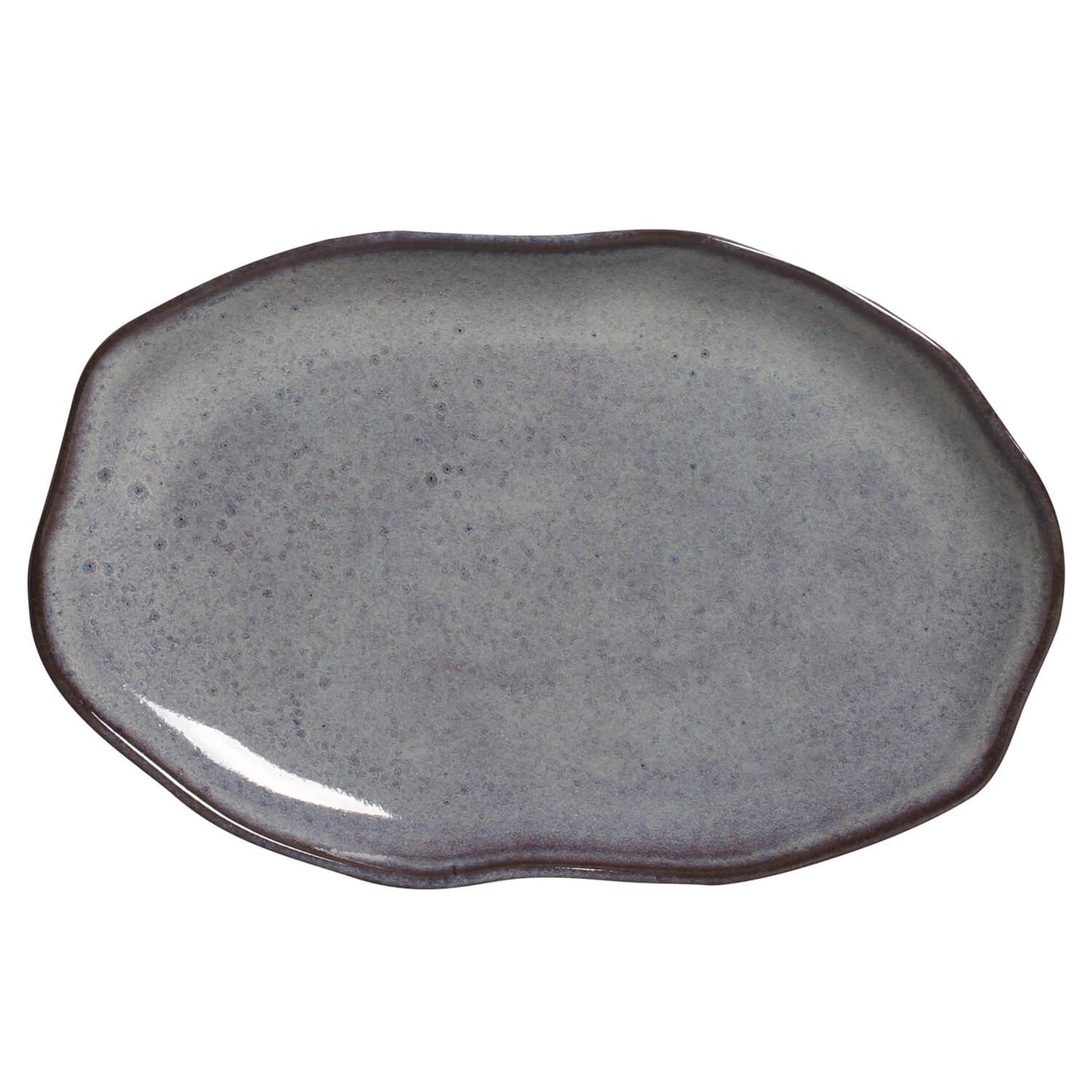 Shallow Bio Oval Platter Medium Set of 4