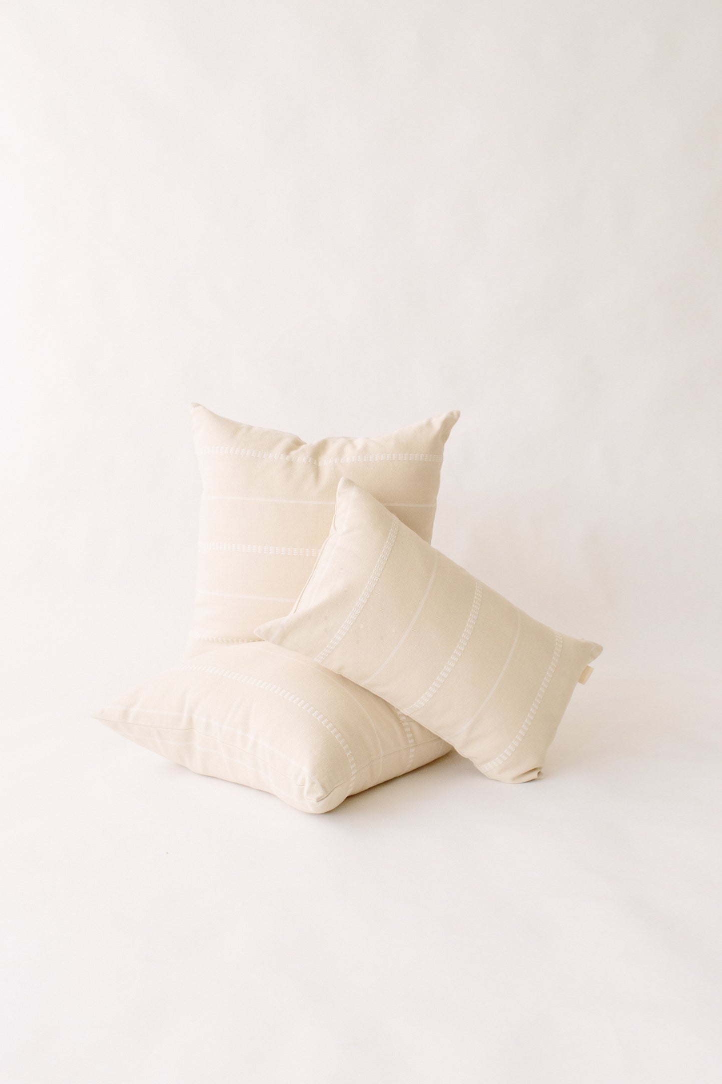 LOOM Imports Cream Brocade Pillow cover