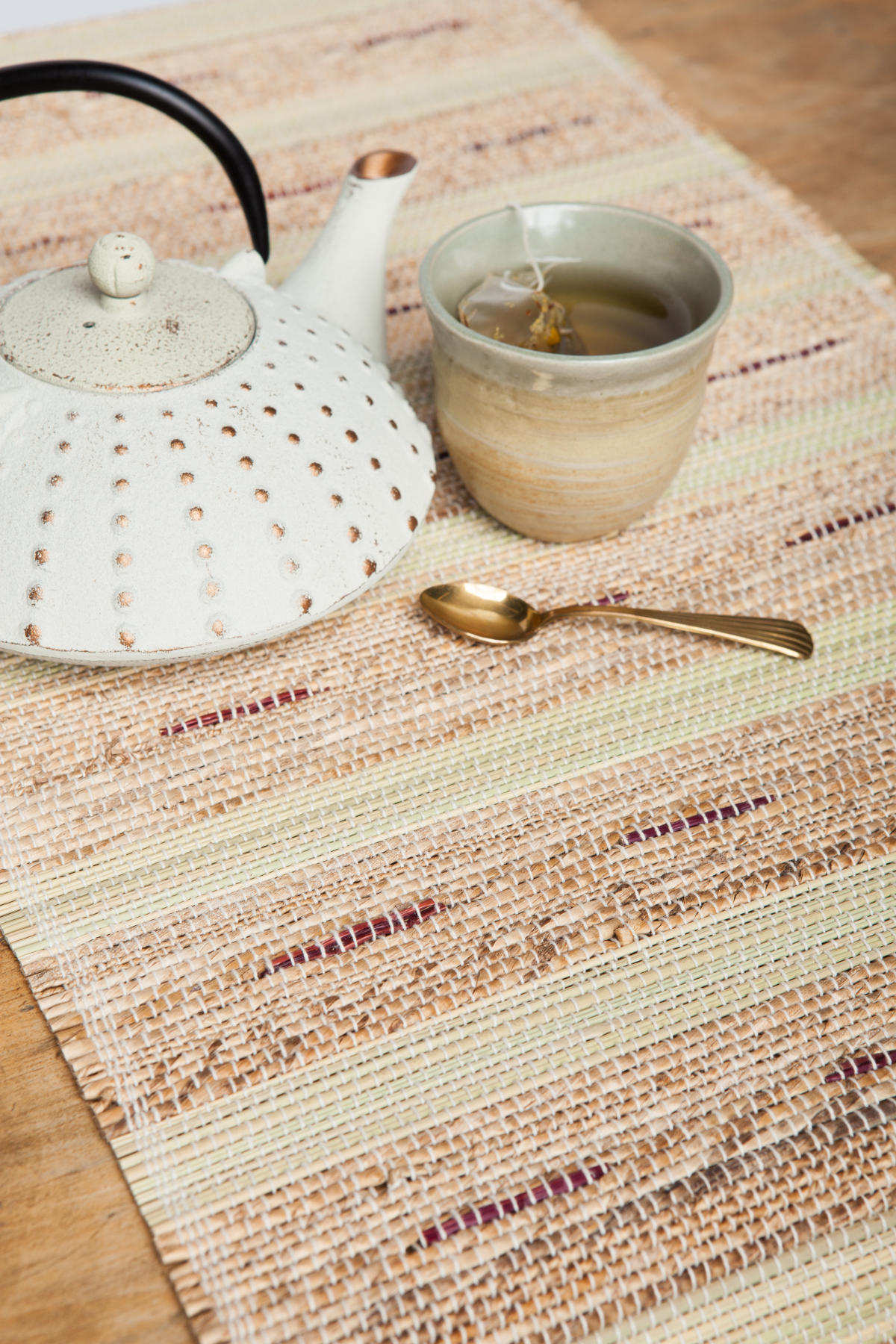 GOURMET Table Runner. Banana Stem Fiber - Handwoven - Fair Trade - Artisan Made