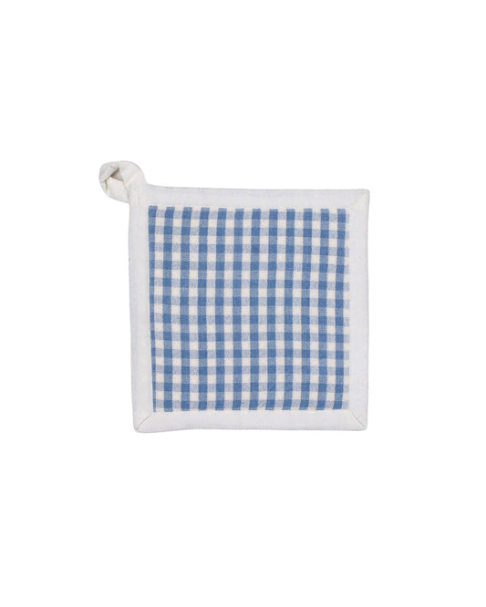 Chambray Gingham Pot Holder
