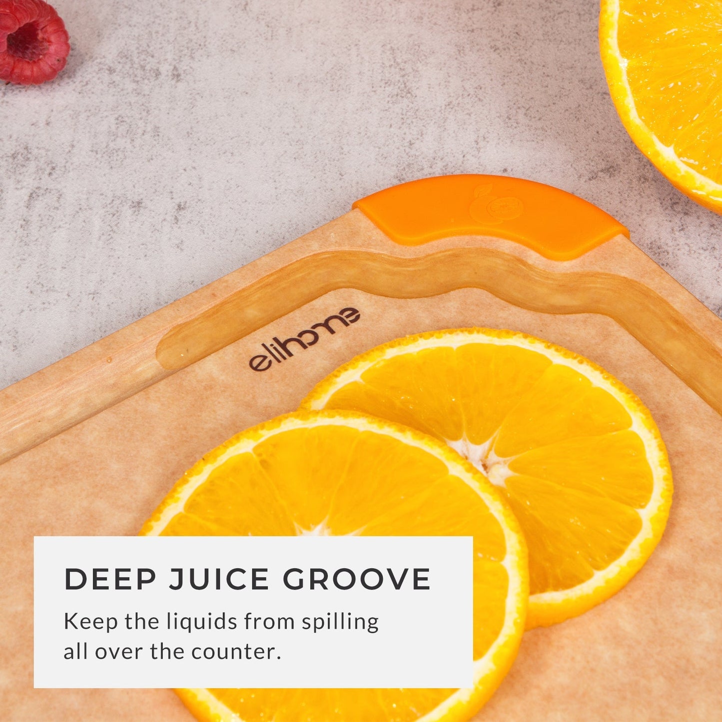 Premium Series 3 Pieces Cutting Board Set - Non Slip & Color Code (S+M+L)