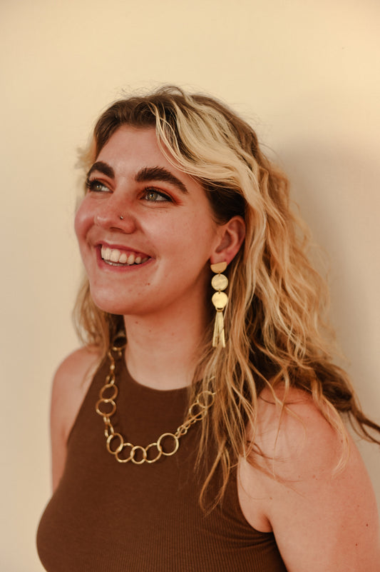 Sticks and Stones Dangle Earrings