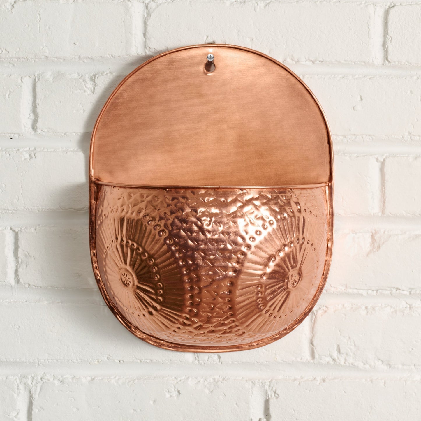 Dekhava Embossed Wall Planter