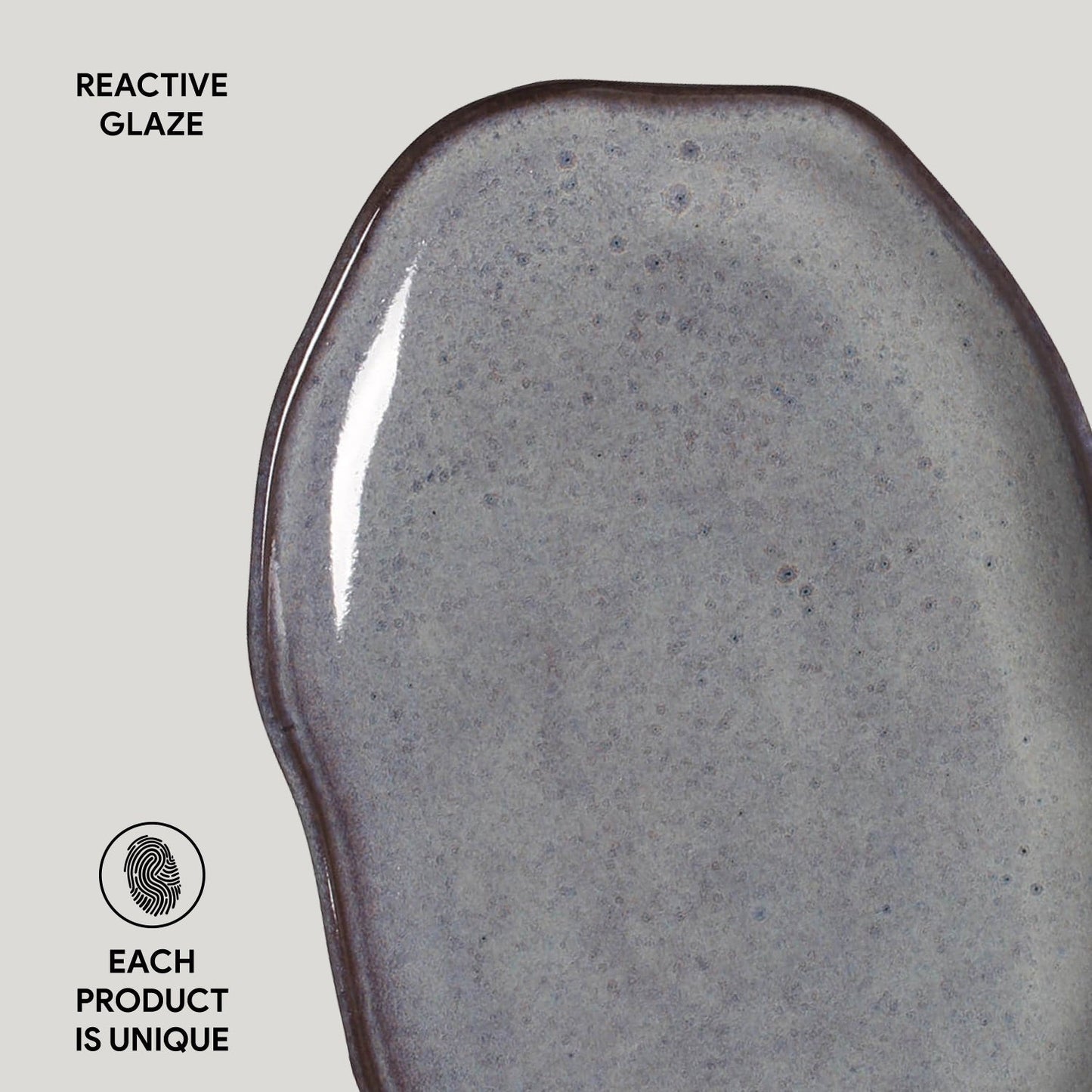 Shallow Bio Oval Platter Medium Set of 4