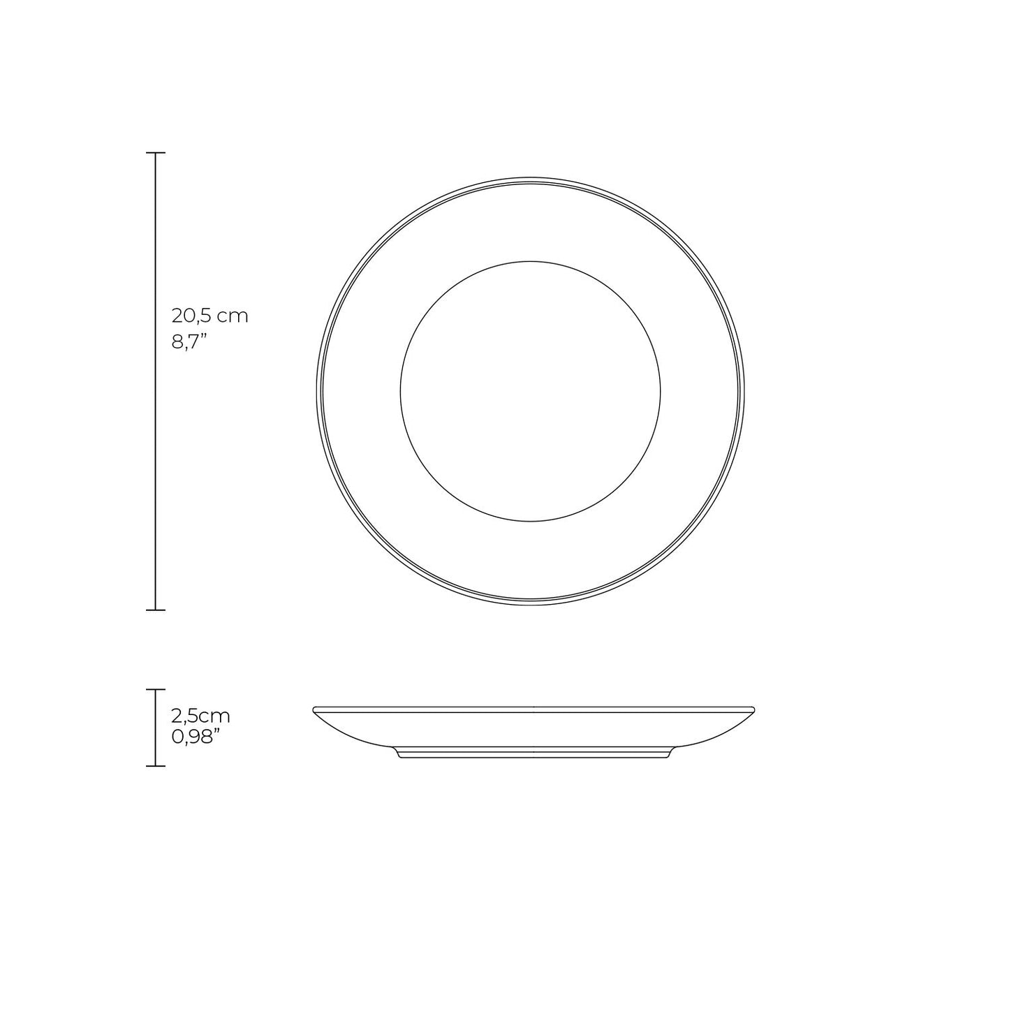 Dessert Plate Set of 6