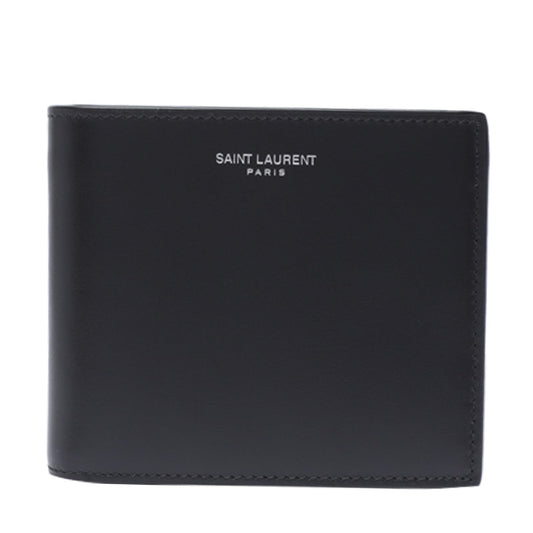 Saint Laurent Men East/West Saint Laurent Paris Logo Wallet