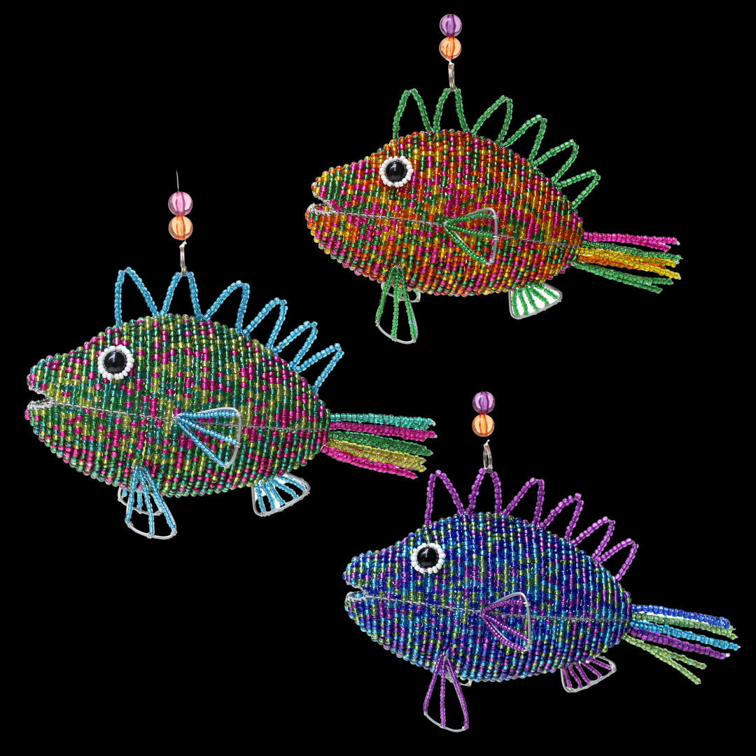 Speckle Fish, Asst (Set of 3)