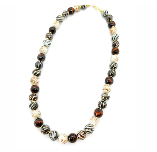 African Gold Necklace