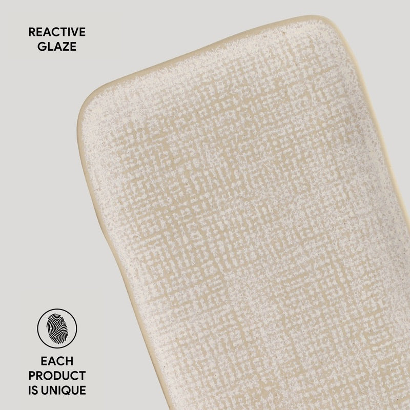 Rectangular Platter Juta Medium Set of 4