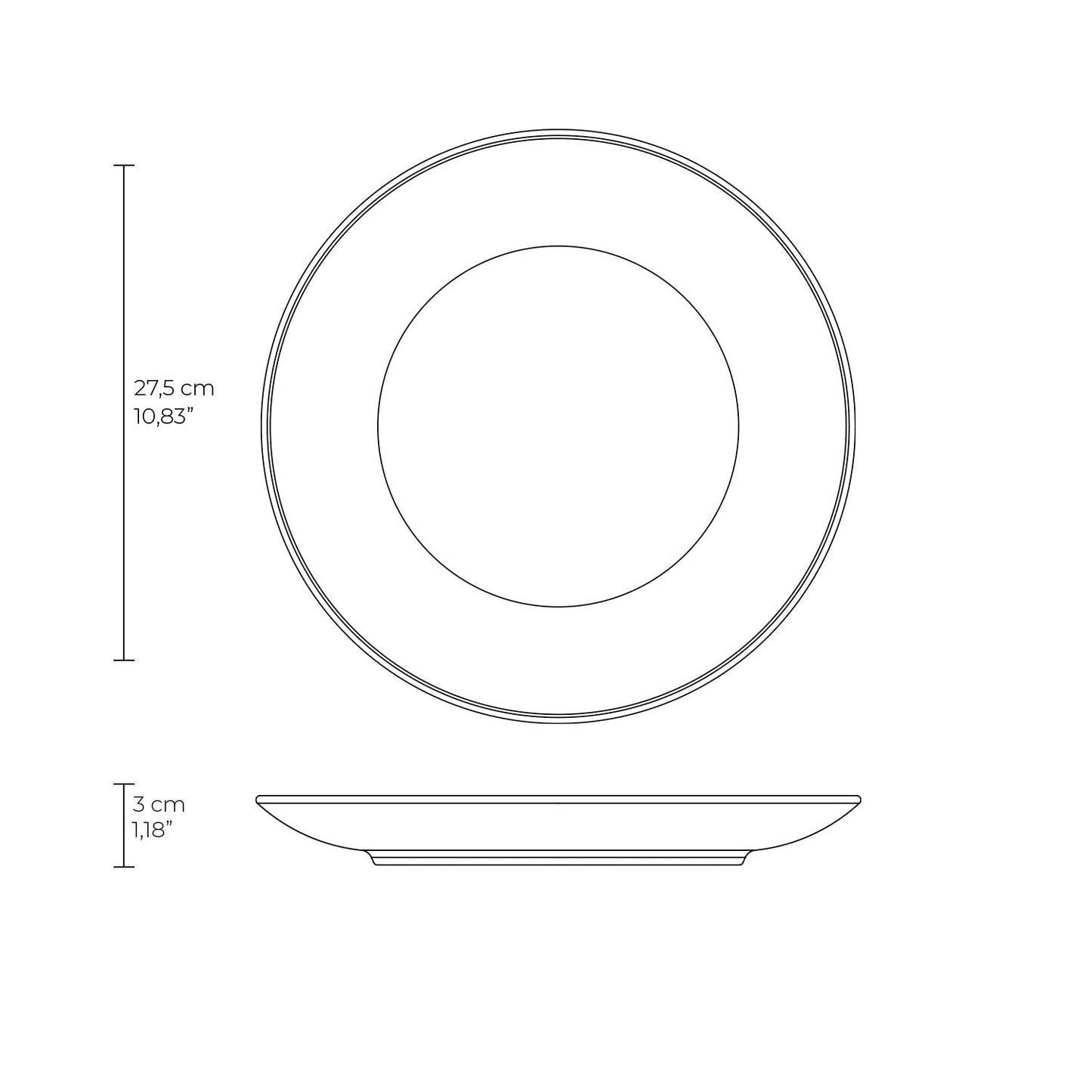 Dinner Plate Set of 6