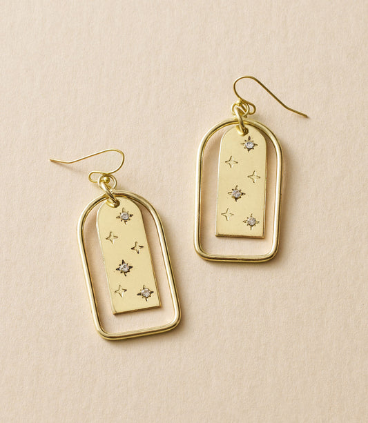 Sitara Starry Archway Earrings