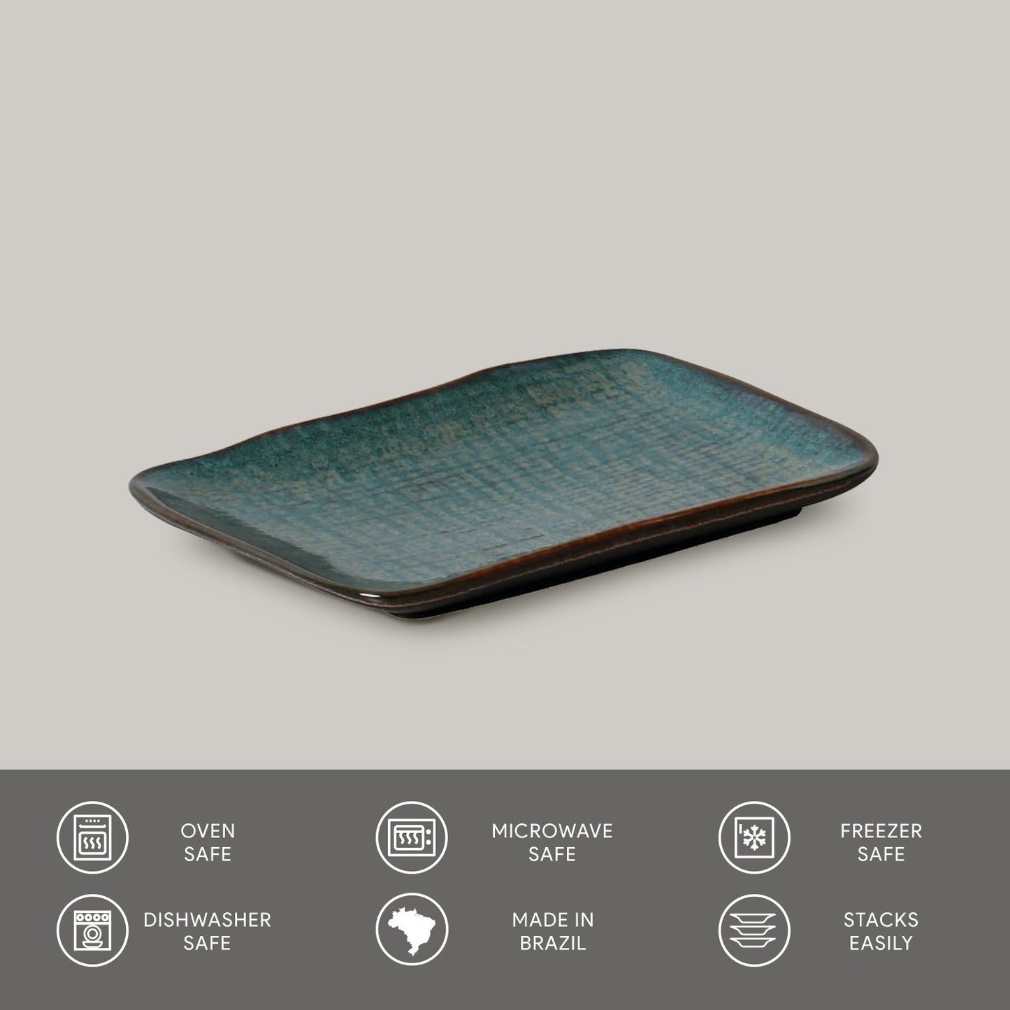 Rectangular Platter Juta Set of 4