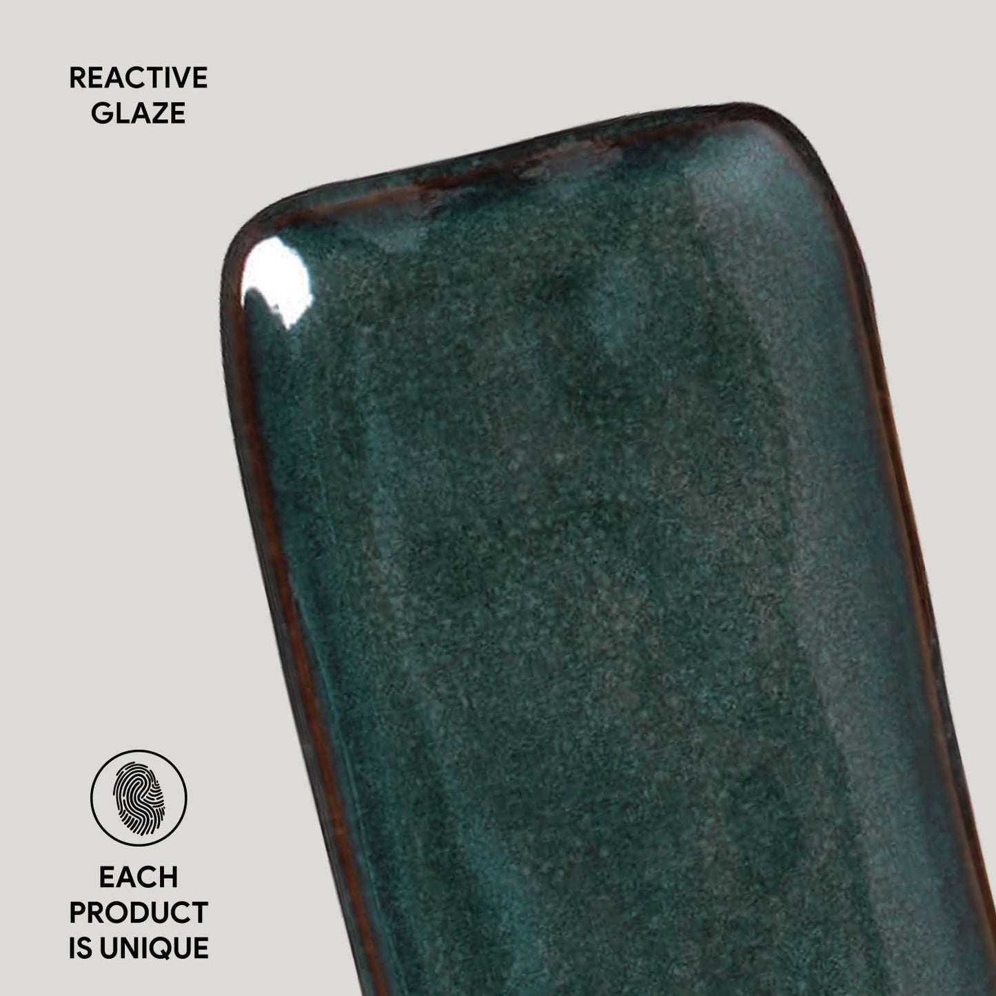 Rectangular Platter Small Set of 4