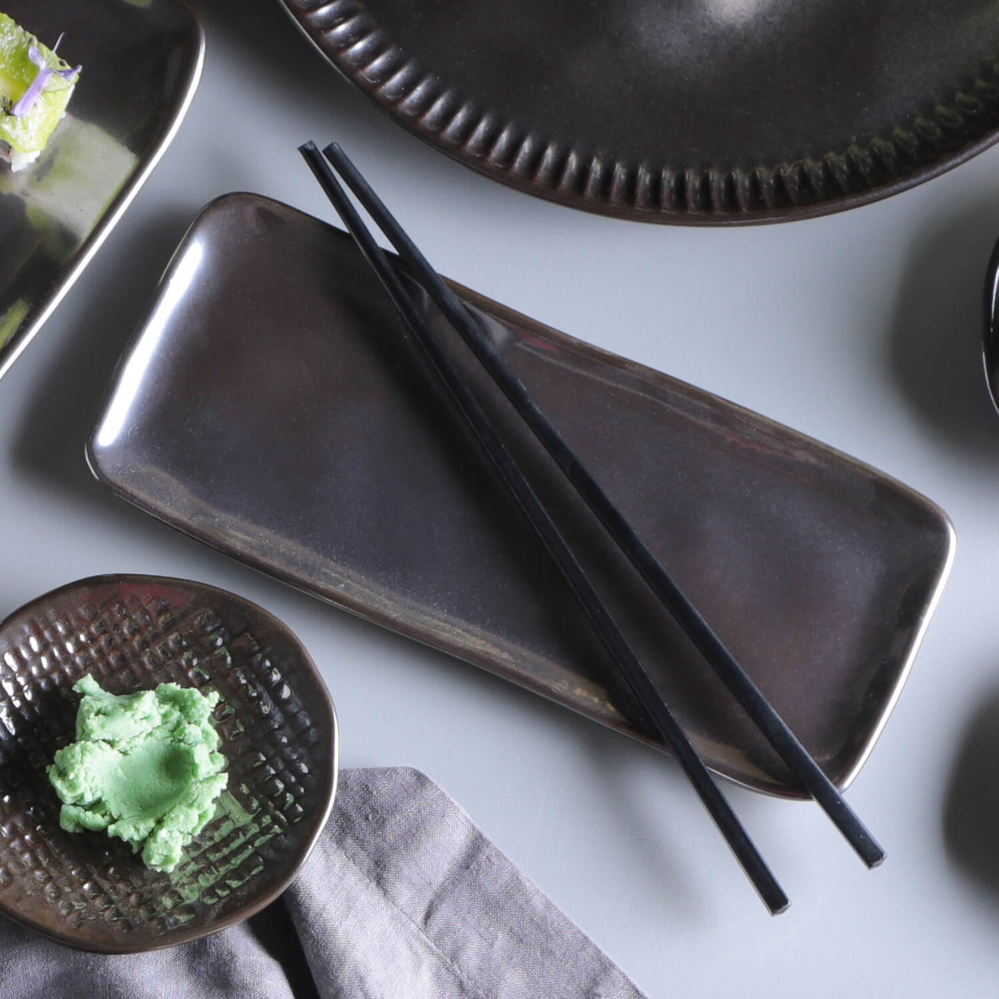 Rectangular Platter Small Set of 4