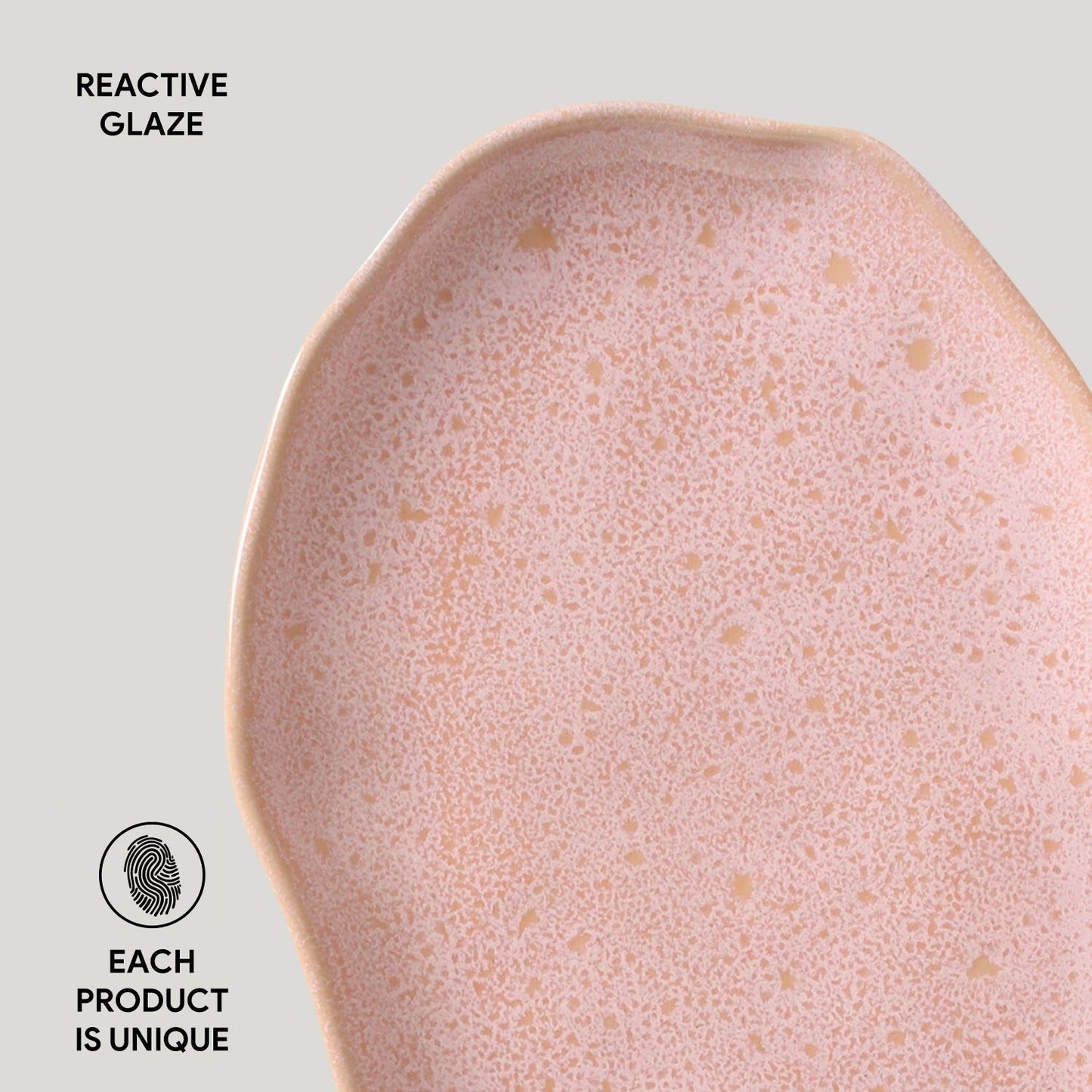 Shallow Bio Oval Platter Medium Set of 4