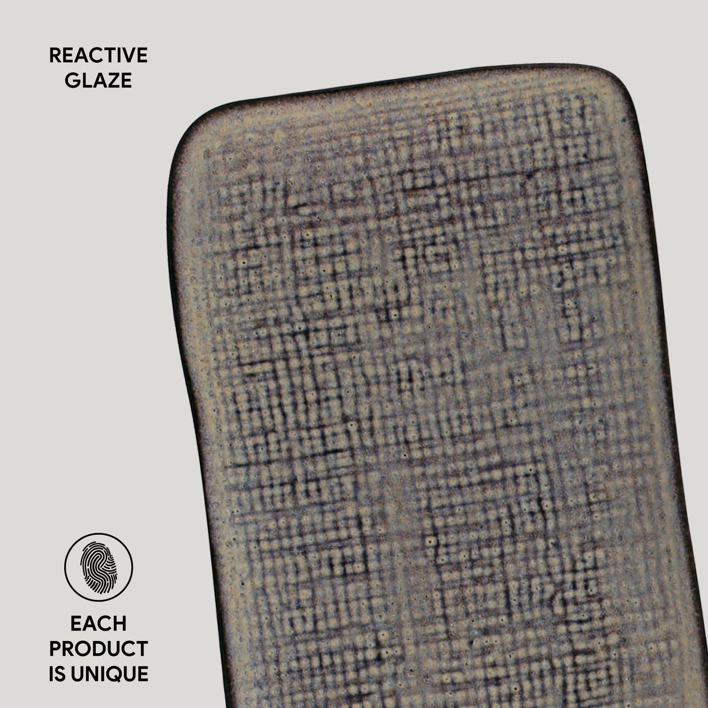 Rectangular Platter Juta Medium Set of 4