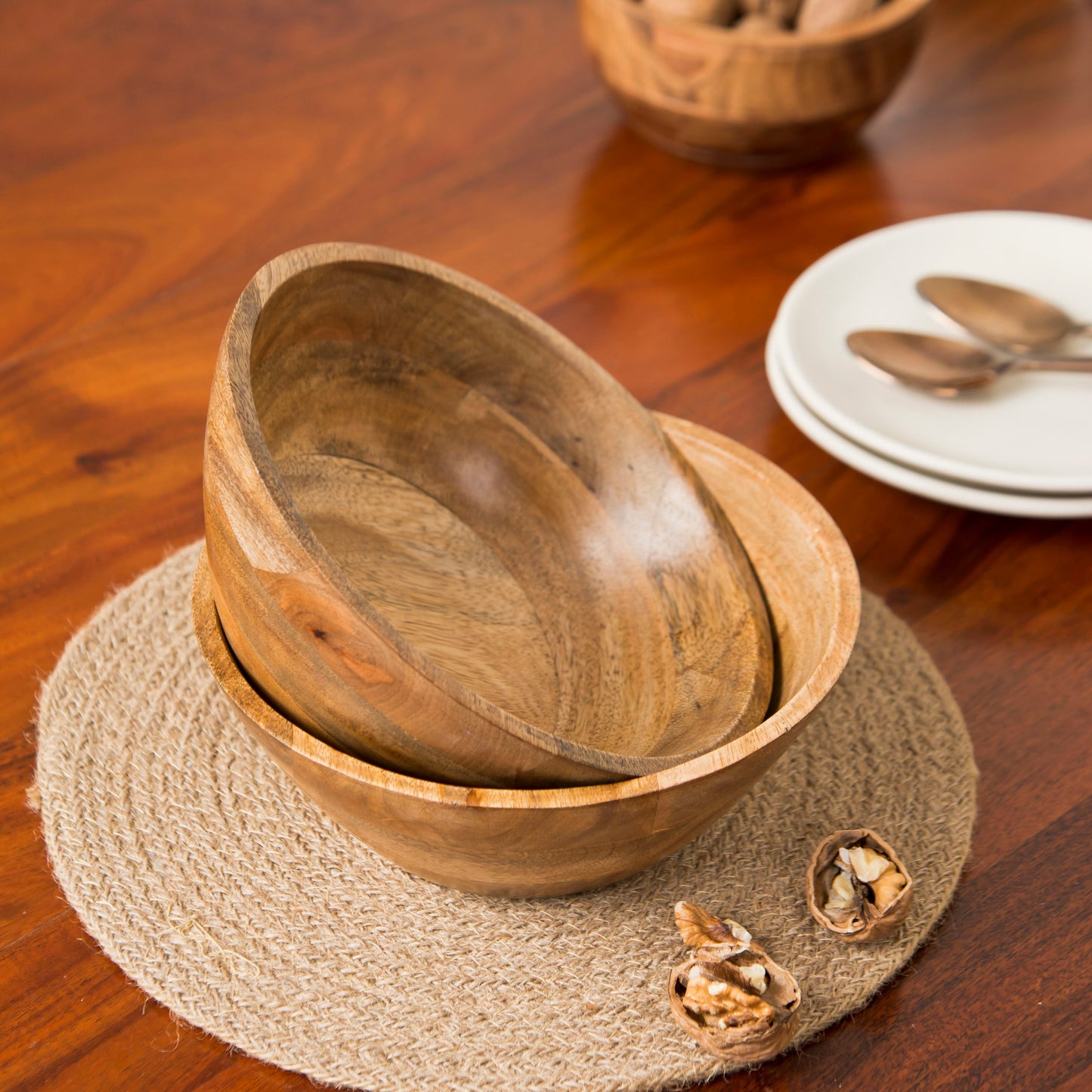 Verdan Mangowood Bowl Set