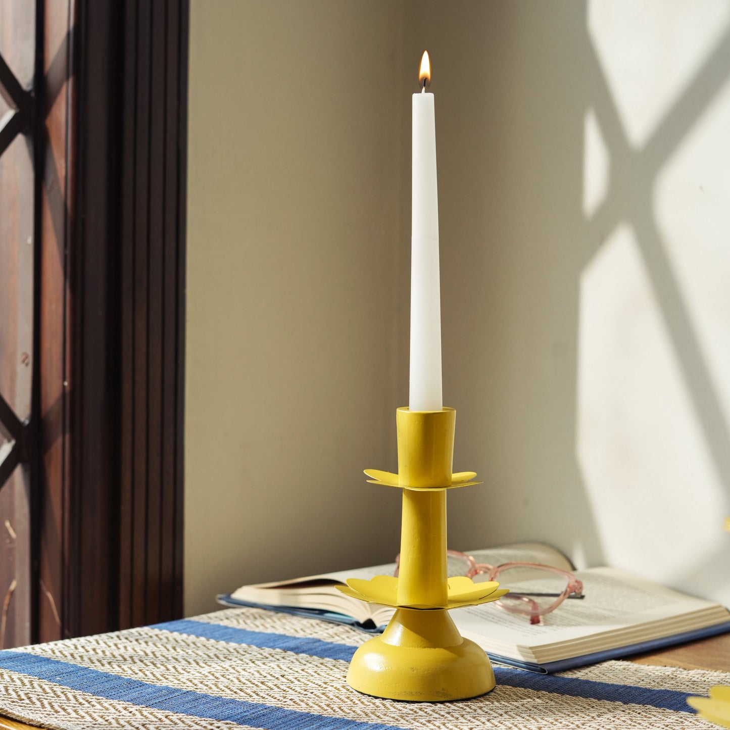 Sunny Tapered Candleholders