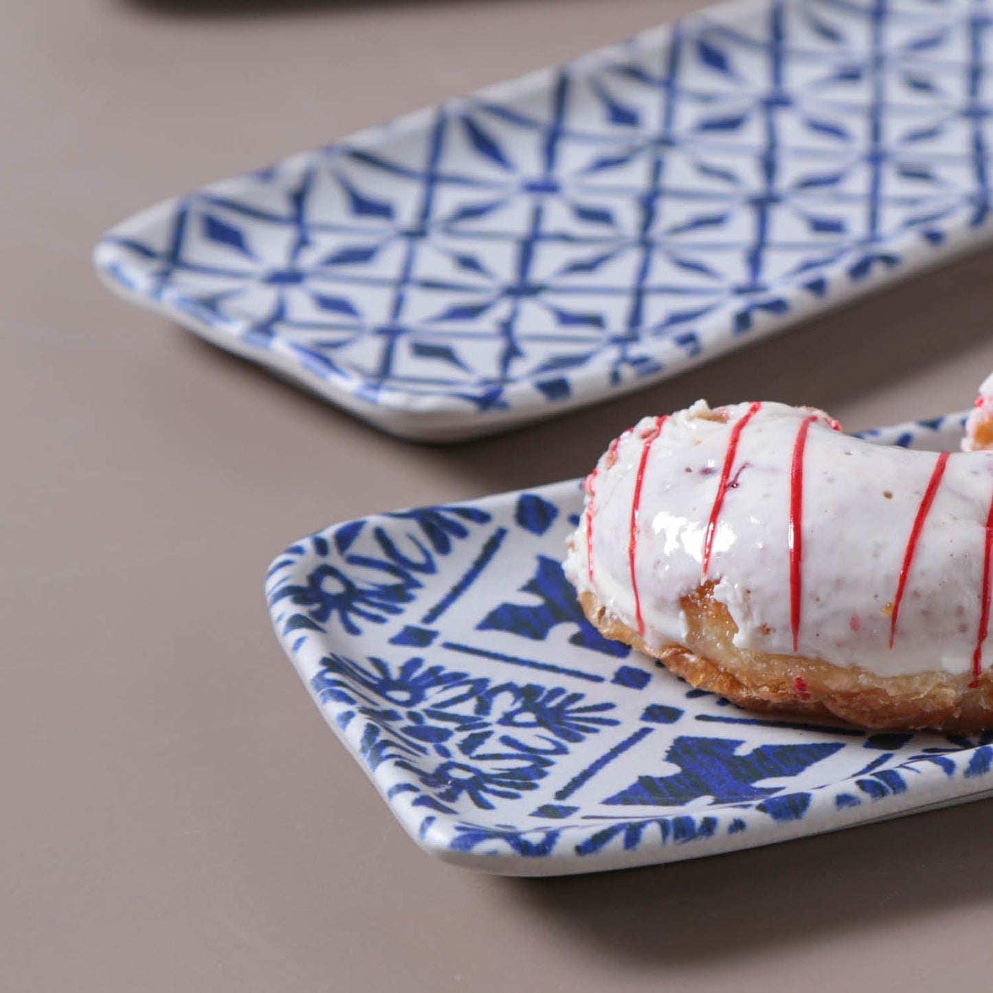 Rectangular Platter Small Set of 4