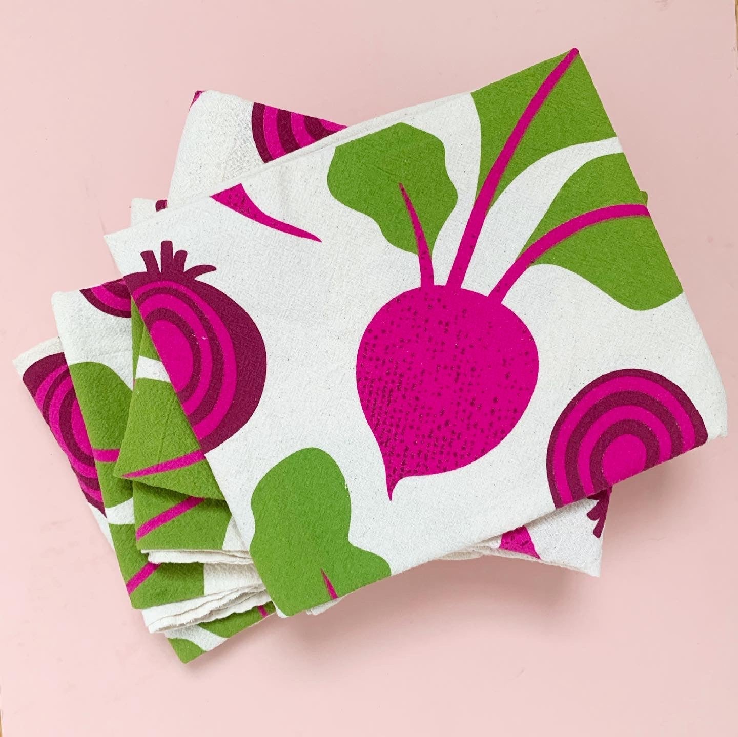 Beet Dish Towel