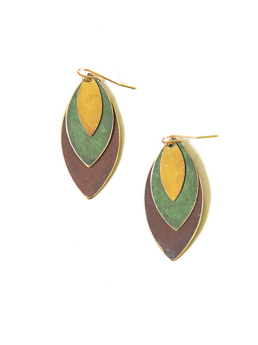 Leaf Tones Earrings