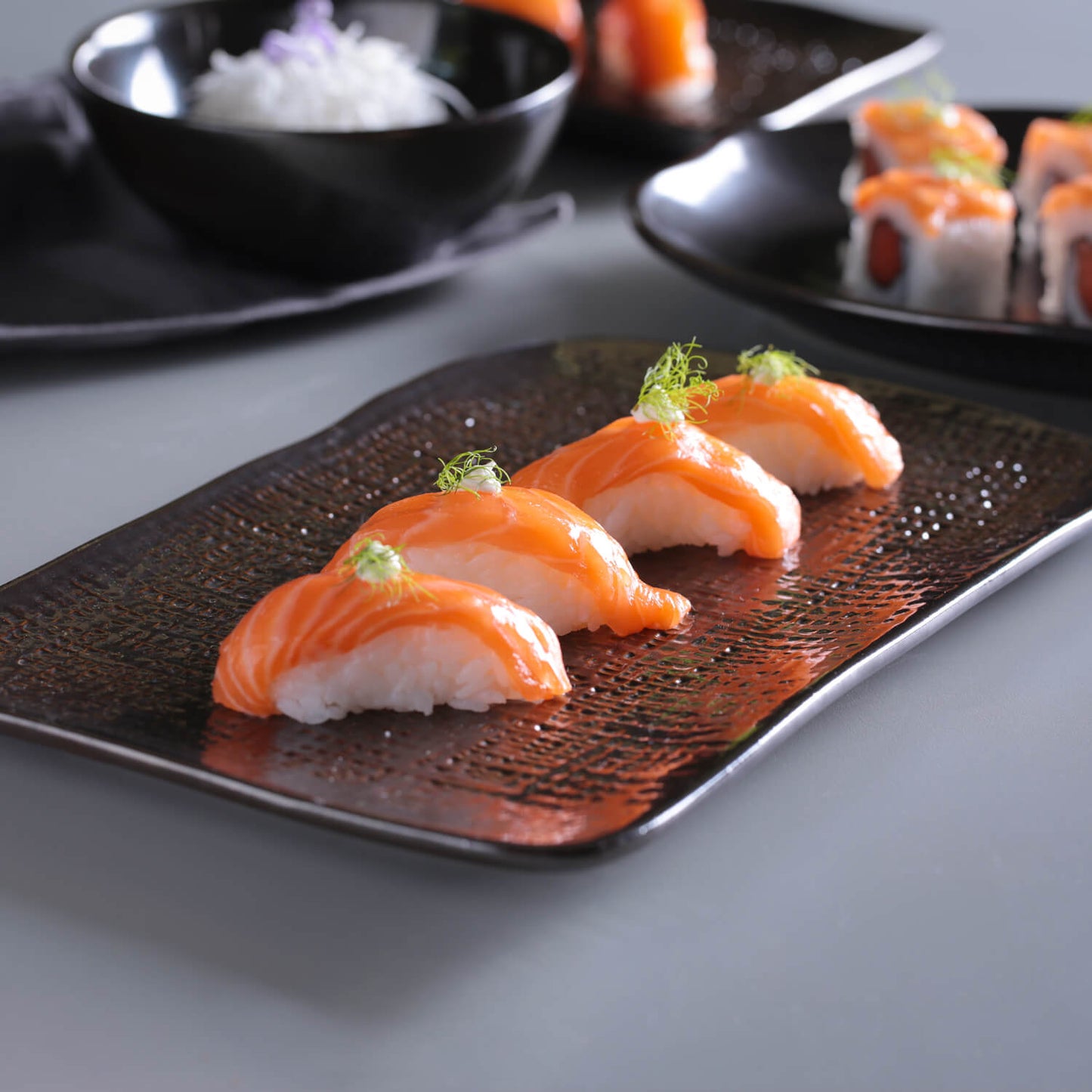 Rectangular Platter Juta Medium Set of 4