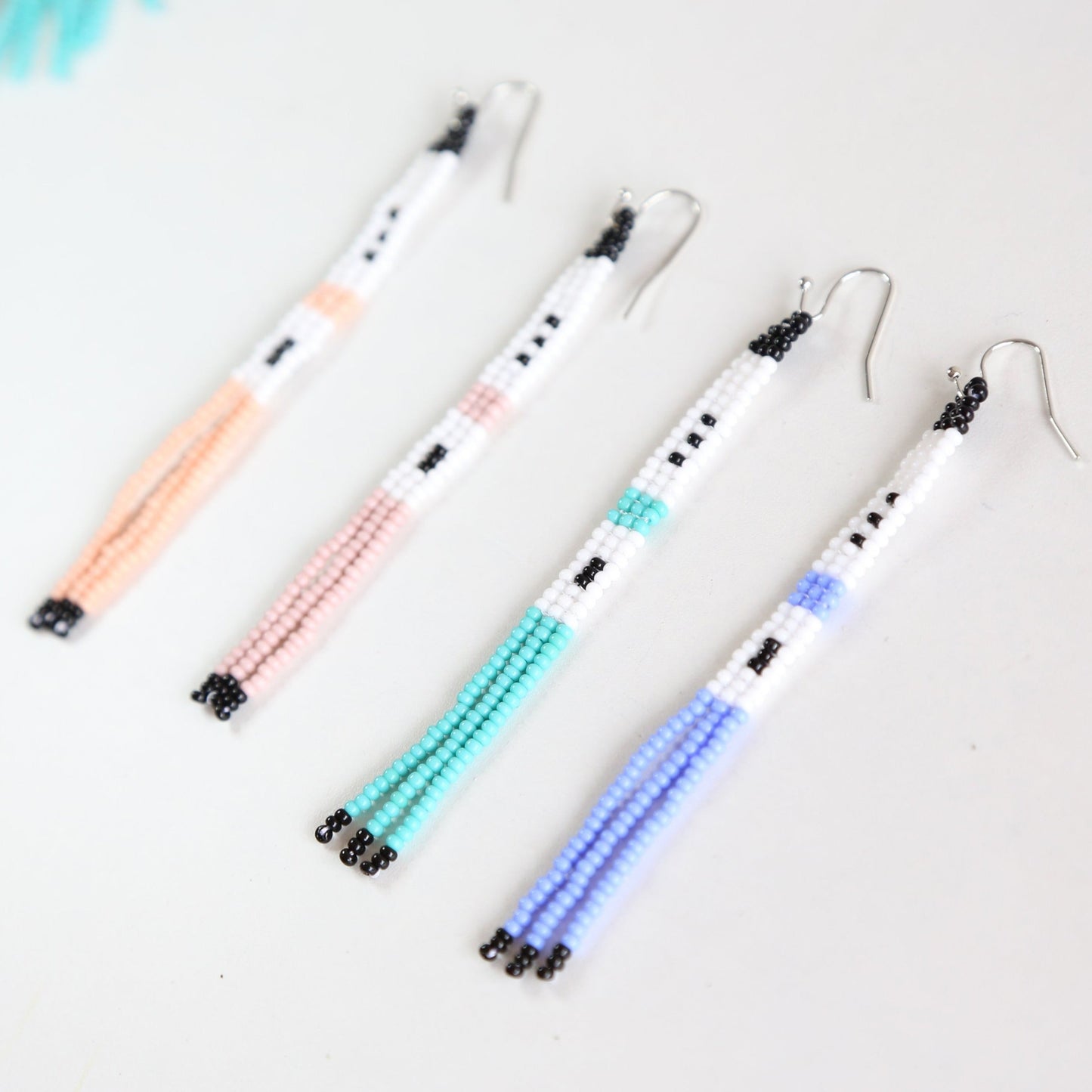 Sunset Skinny Embera Earrings