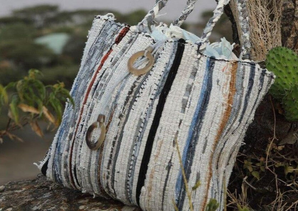 Fasika Upcycled Ethiopian Cotton Bag