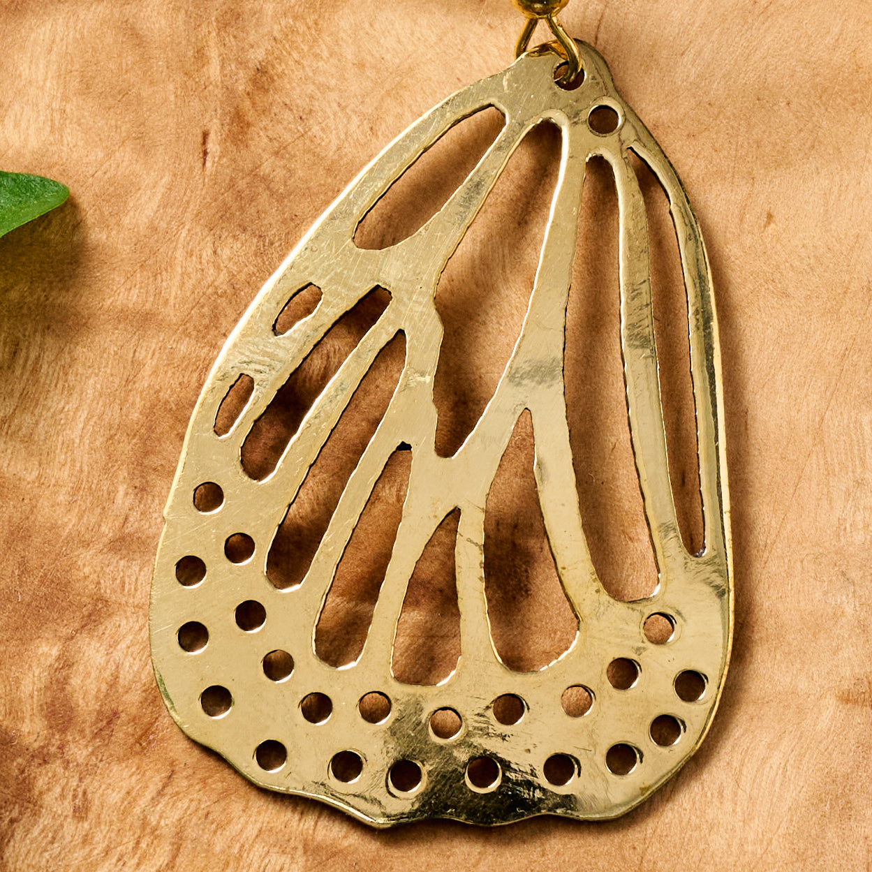 Hava Butterfly Wing Dangle Earrings