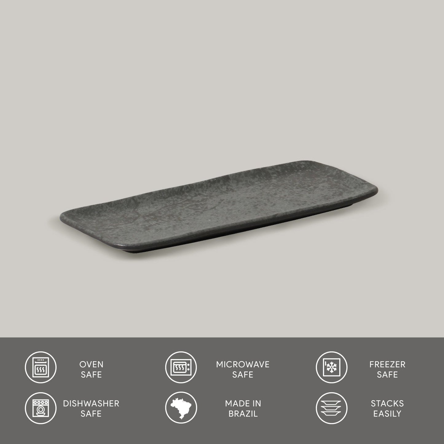 Rectangular Platter Small Set of 4