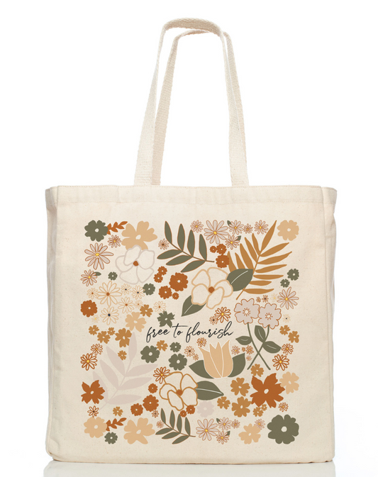 Free to Flourish | Tote