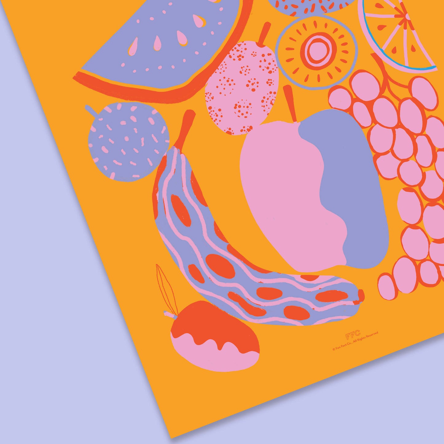 Fruit Fun Facts Print