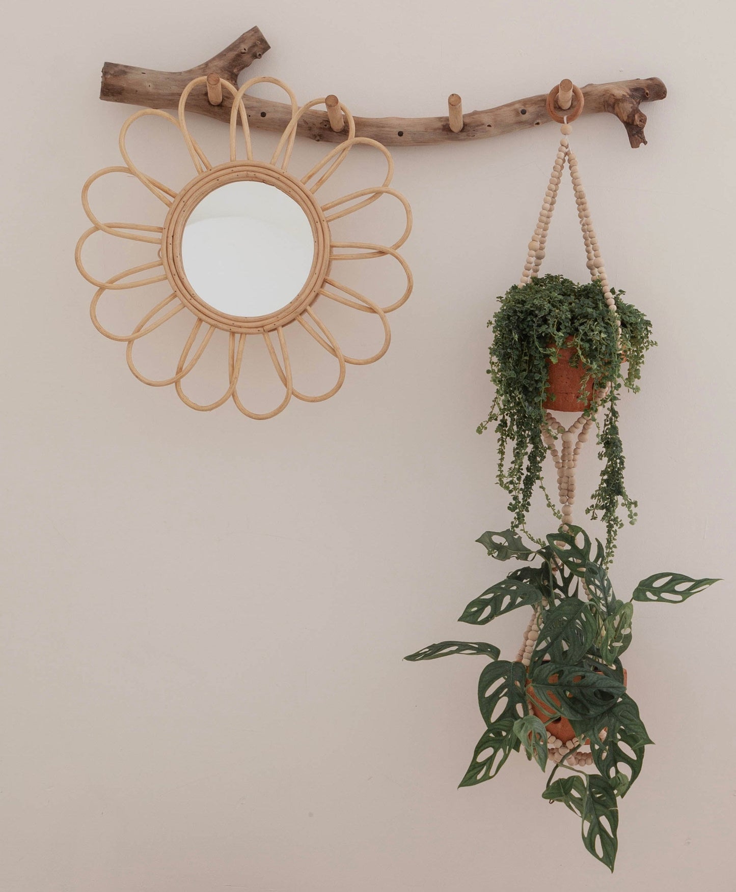 Bloom Rattan Mirror