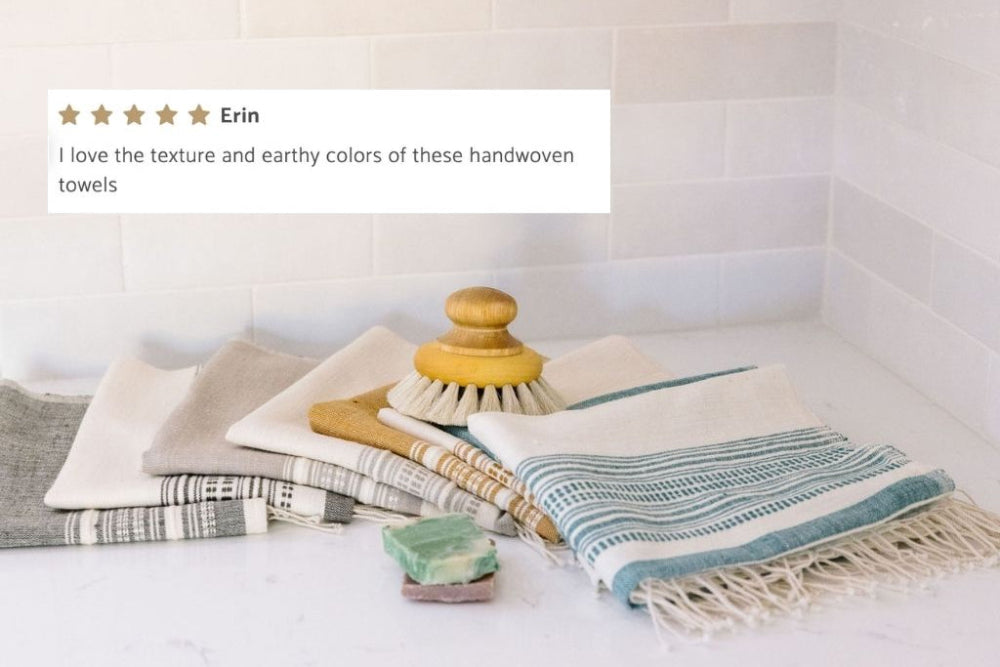 Genalé Handwoven Ethiopian Cotton Hand Towel