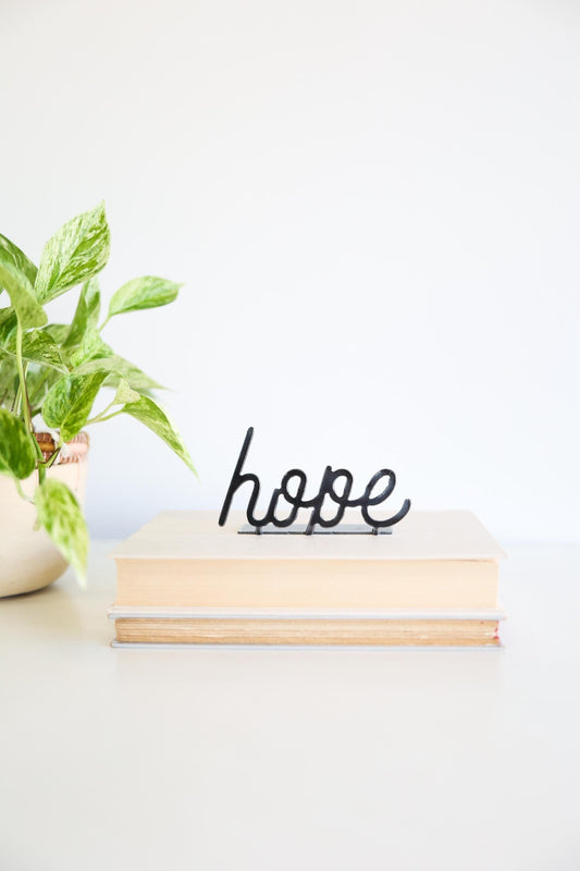 Hope Word Sign