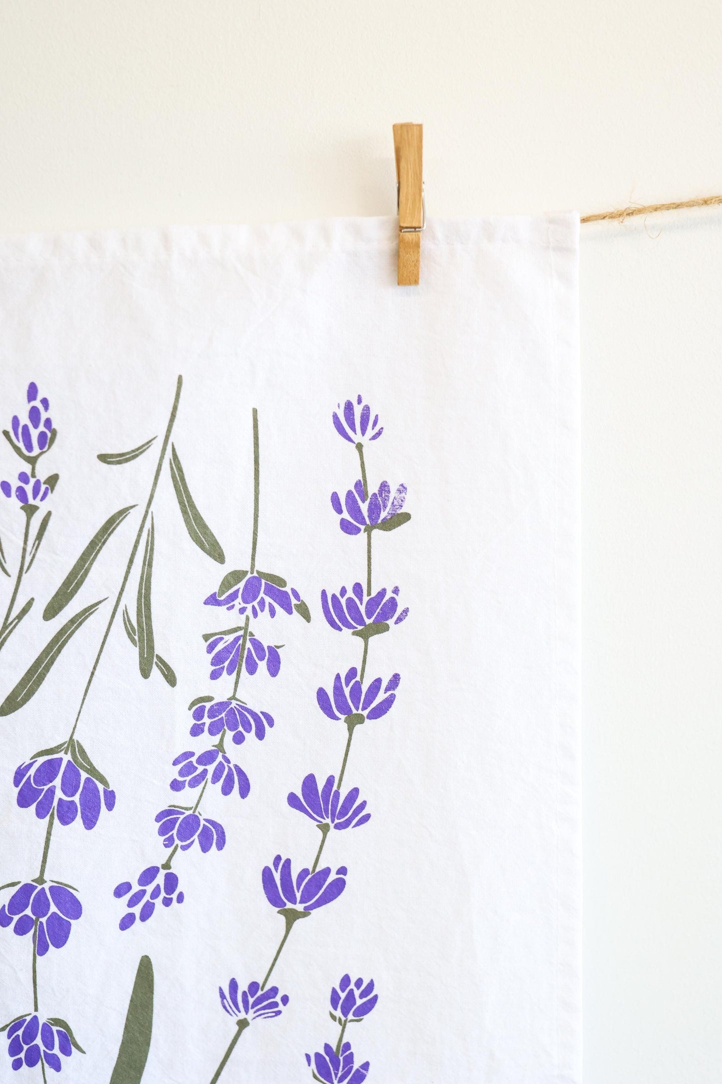 Lavender Tea Towel