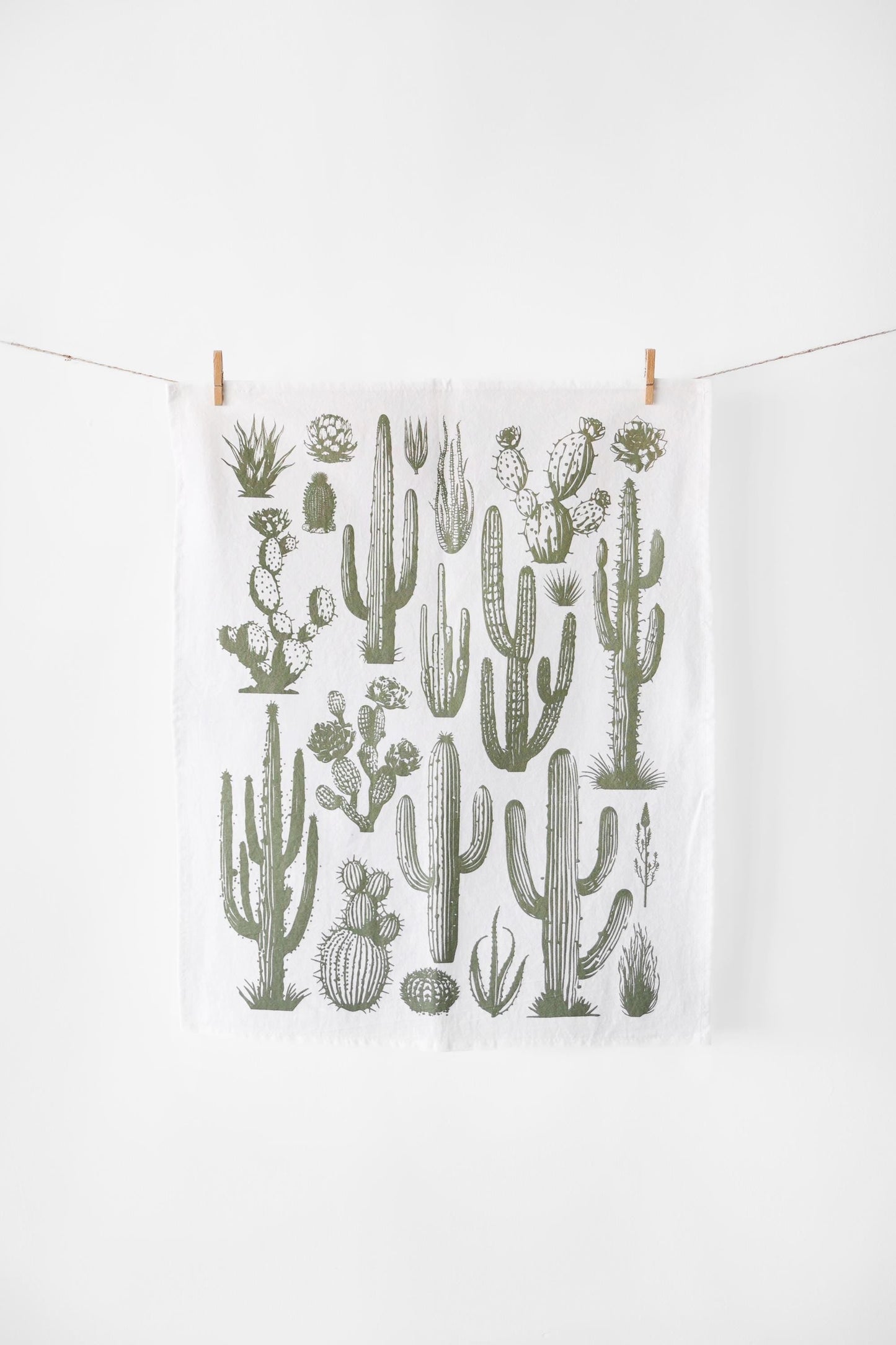 Cactus Tea Towel