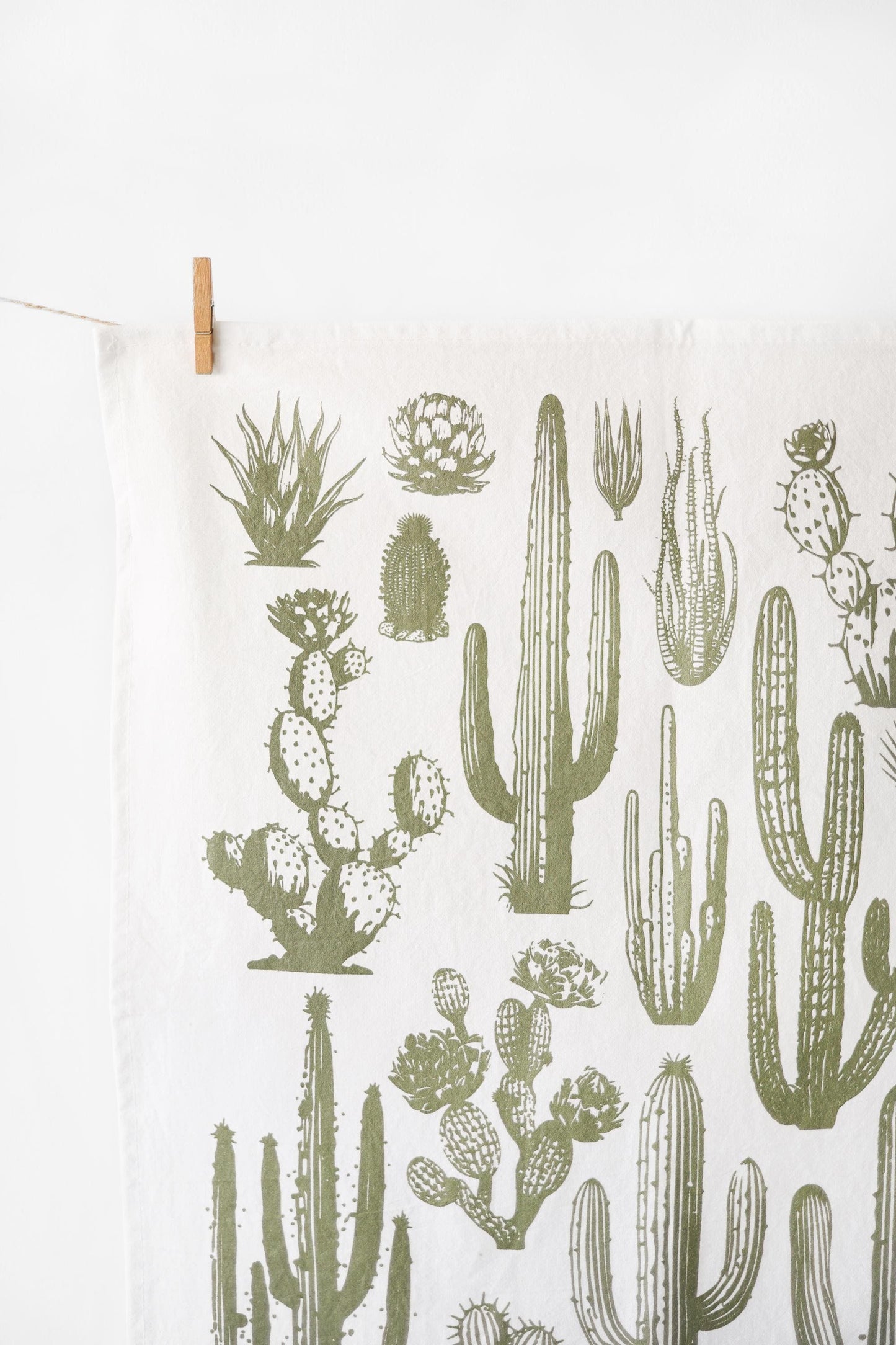 Cactus Tea Towel