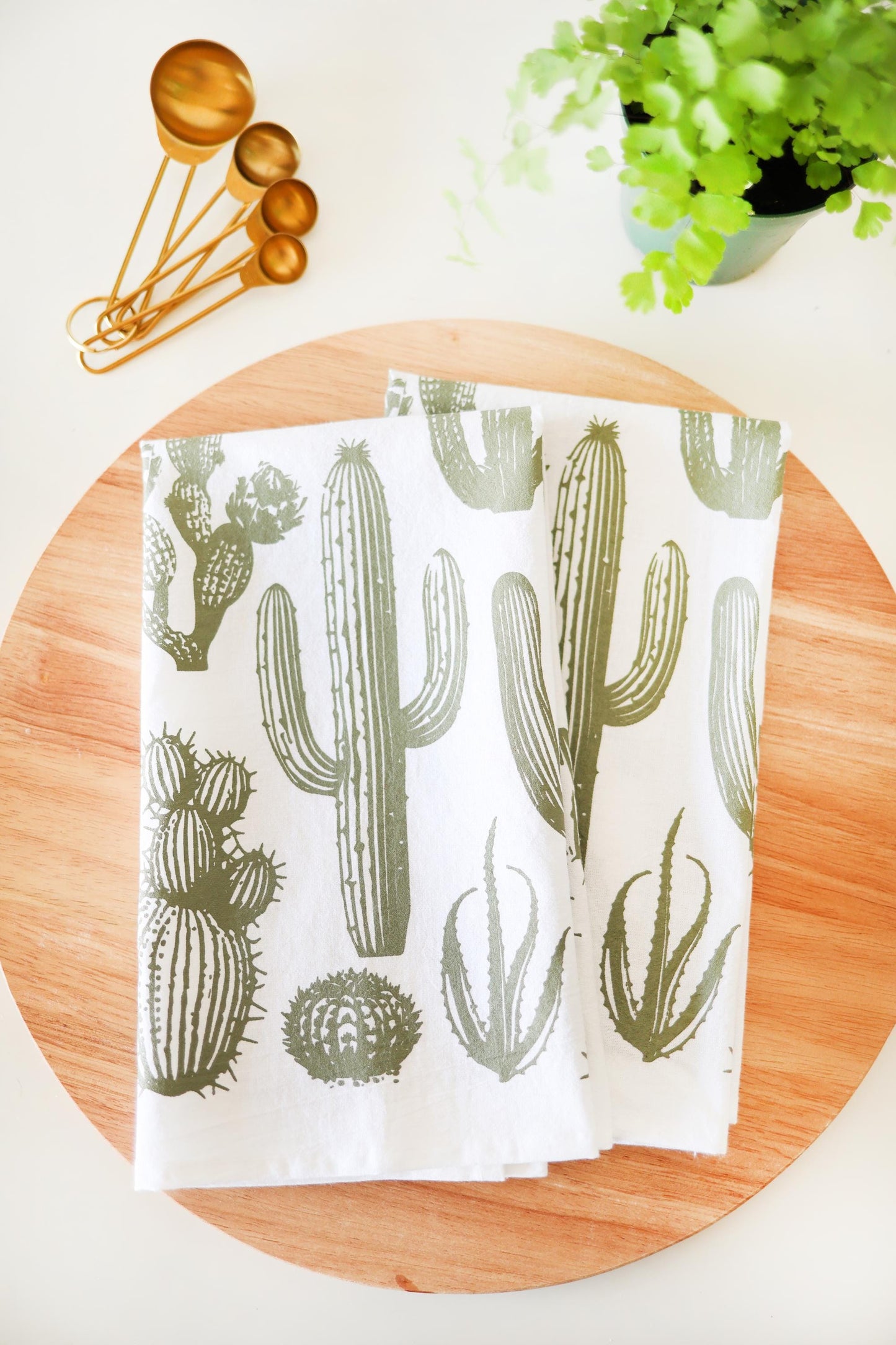 Cactus Tea Towel