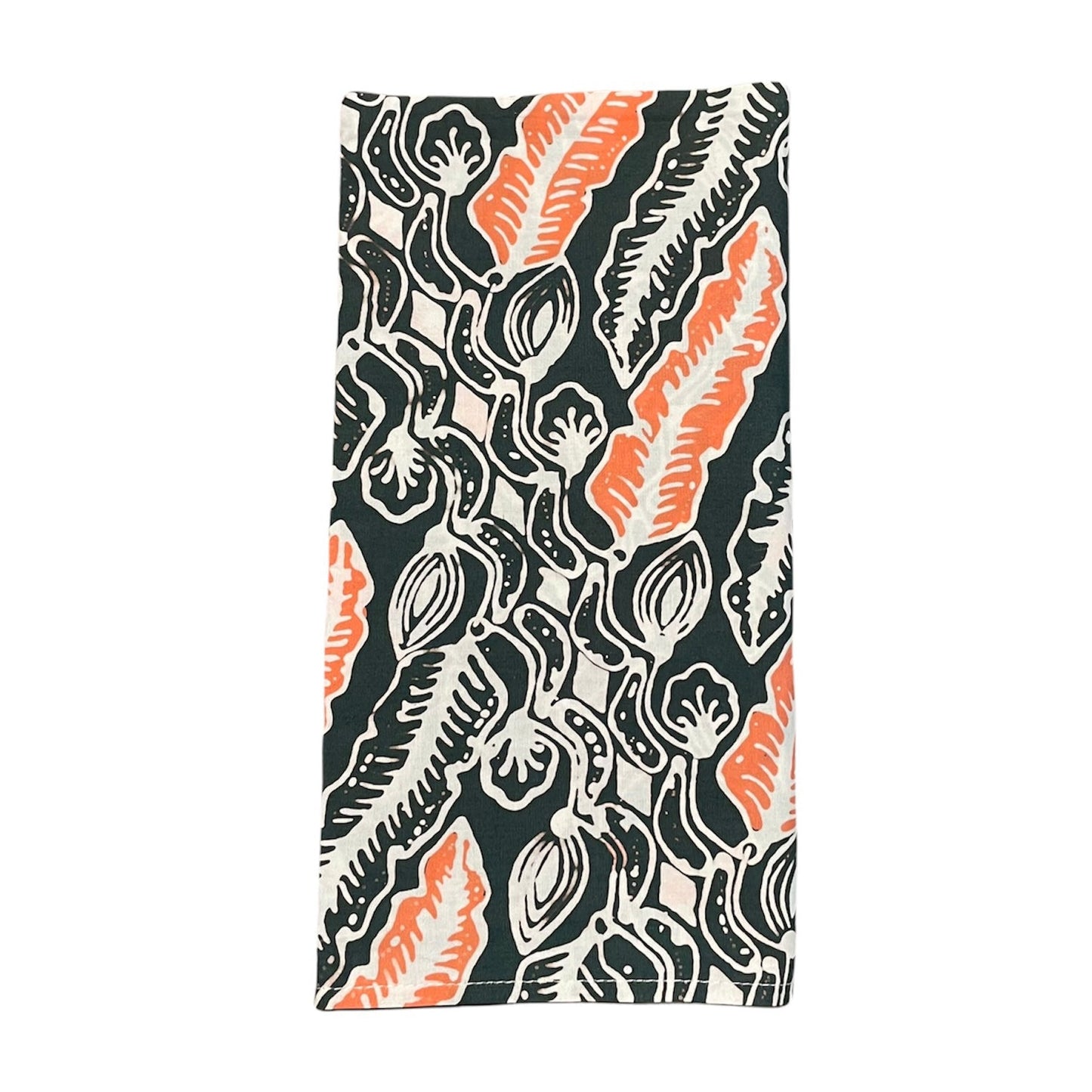 Hand Dyed Batik Cloth Napkin Set of Four - Summer Night