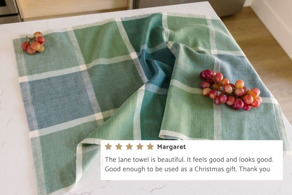 Jane Handwoven Ethiopian Cotton Kitchen Towel