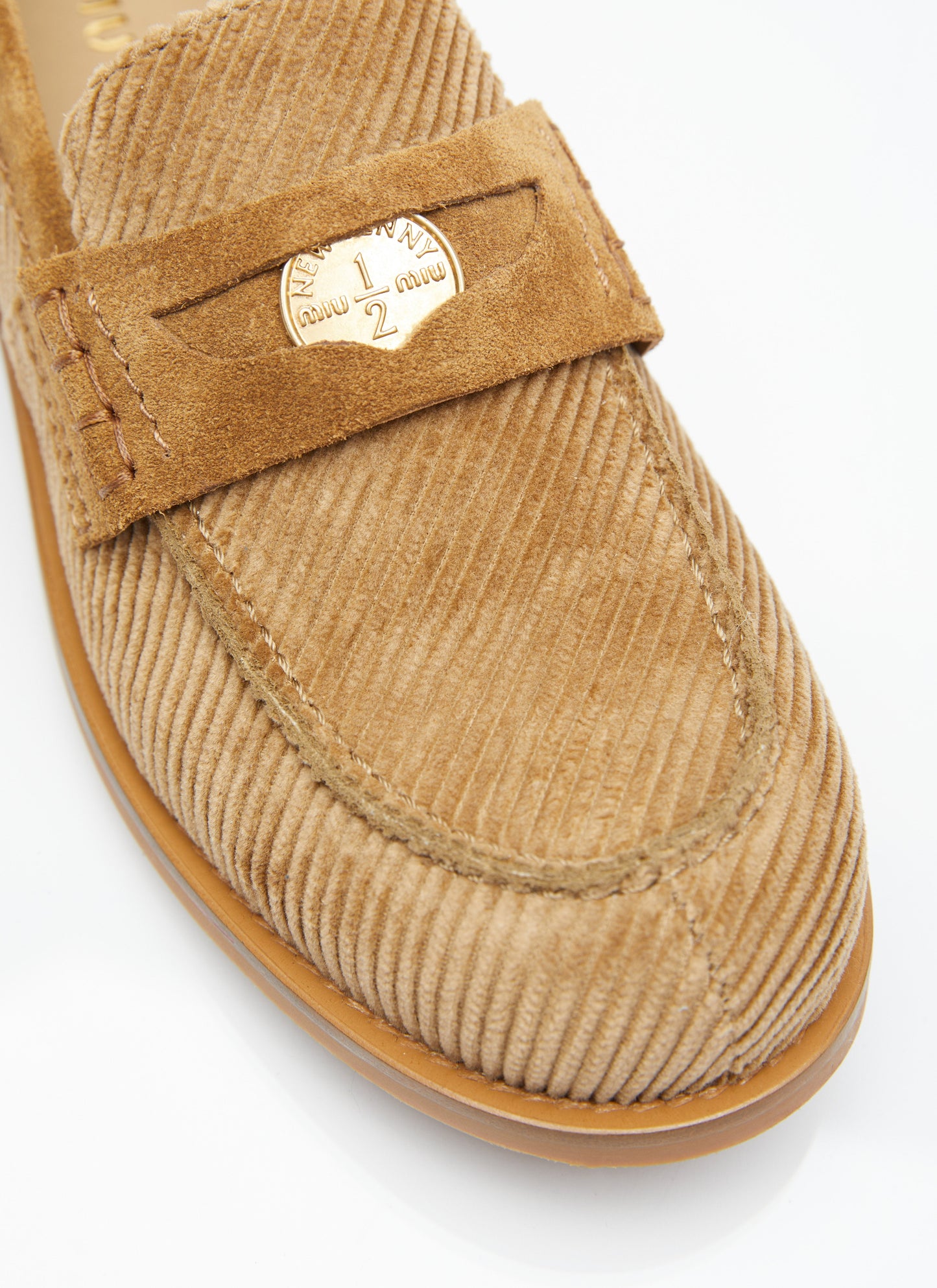 Miu Miu Women Corduroy Loafers