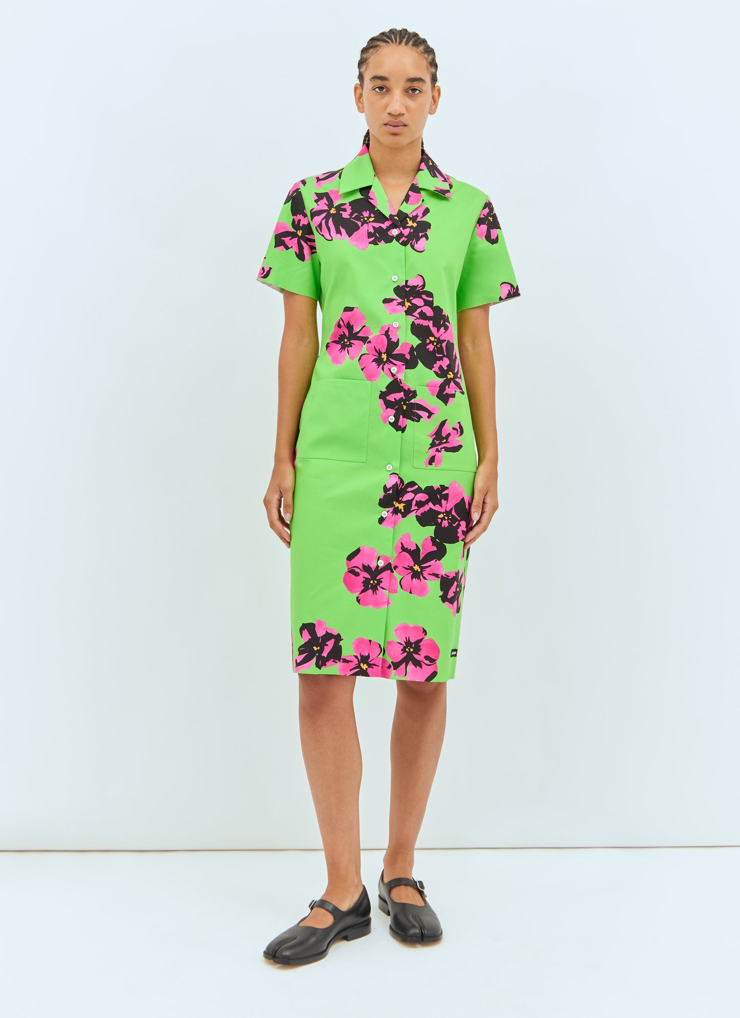 Miu Miu Women Flower Midi Dress