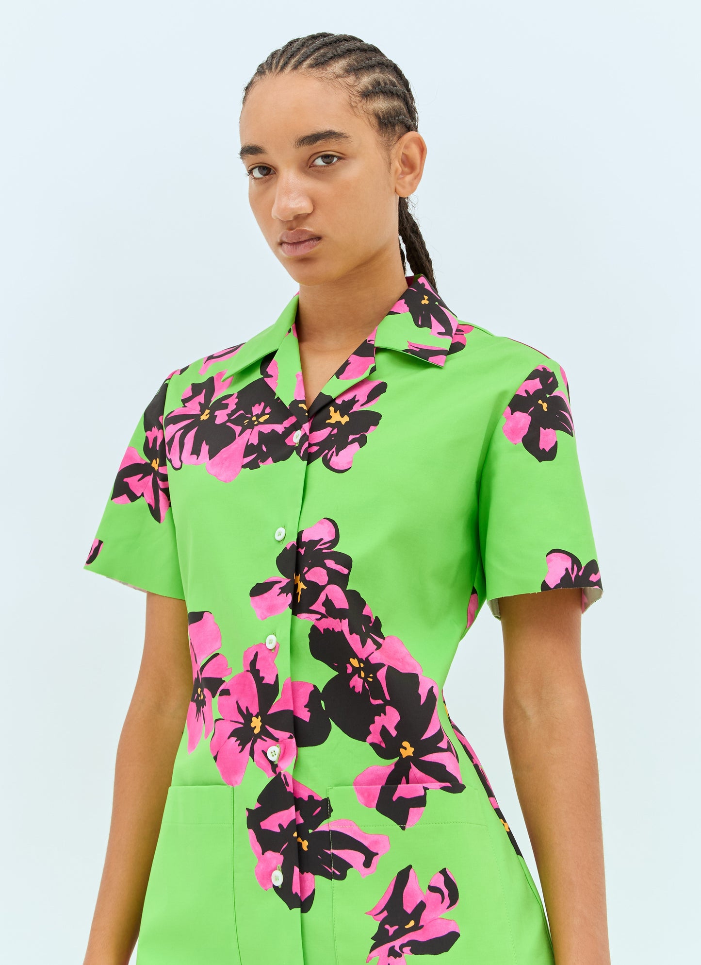 Miu Miu Women Flower Midi Dress