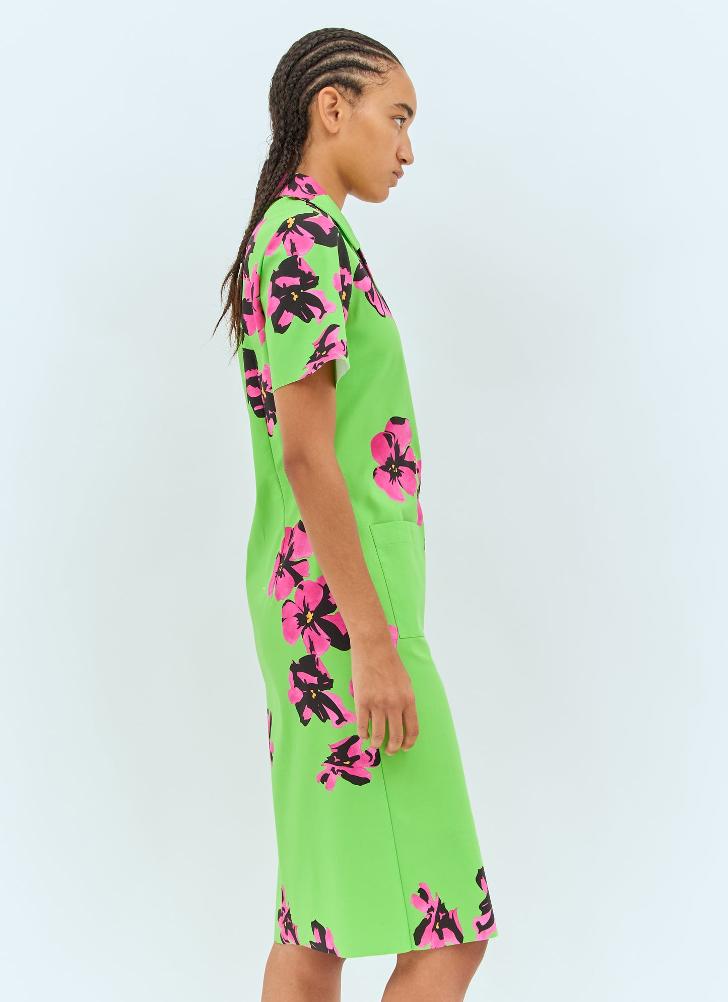 Miu Miu Women Flower Midi Dress