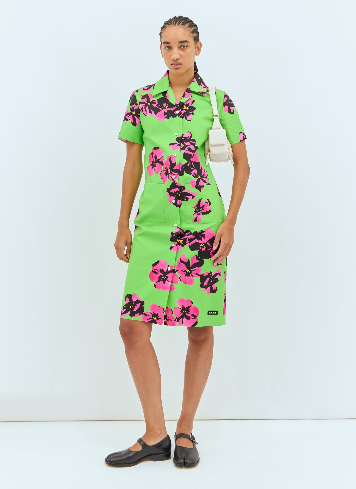 Miu Miu Women Flower Midi Dress