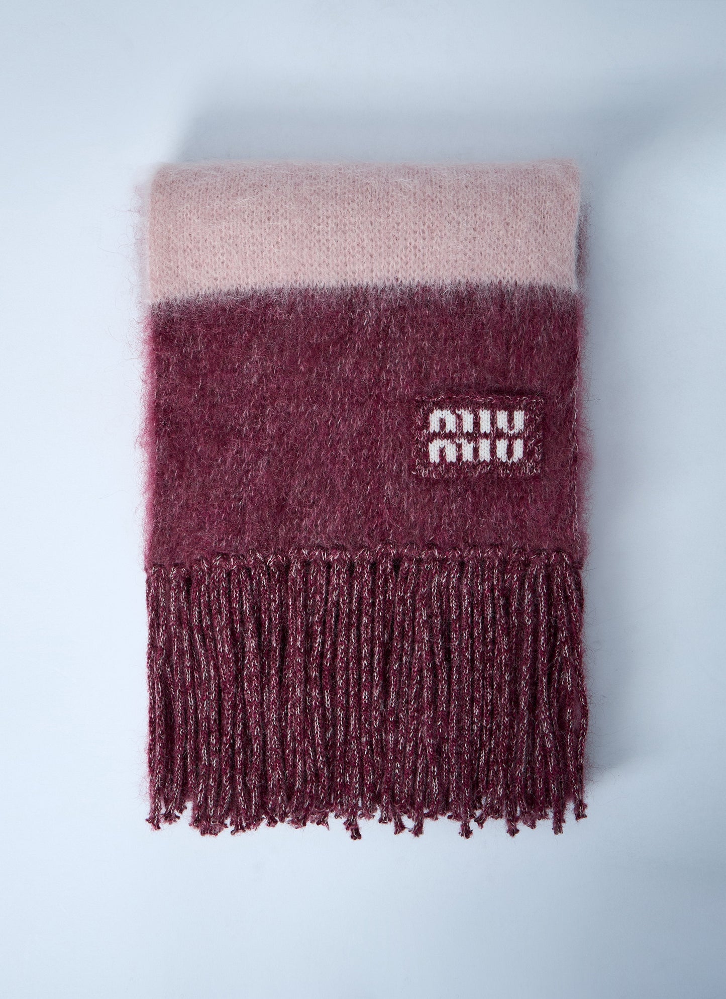 Miu Miu Women Logo Motif Scarf