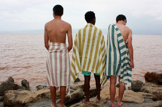 Omo Handwoven Ethiopian Cotton Bath Towel