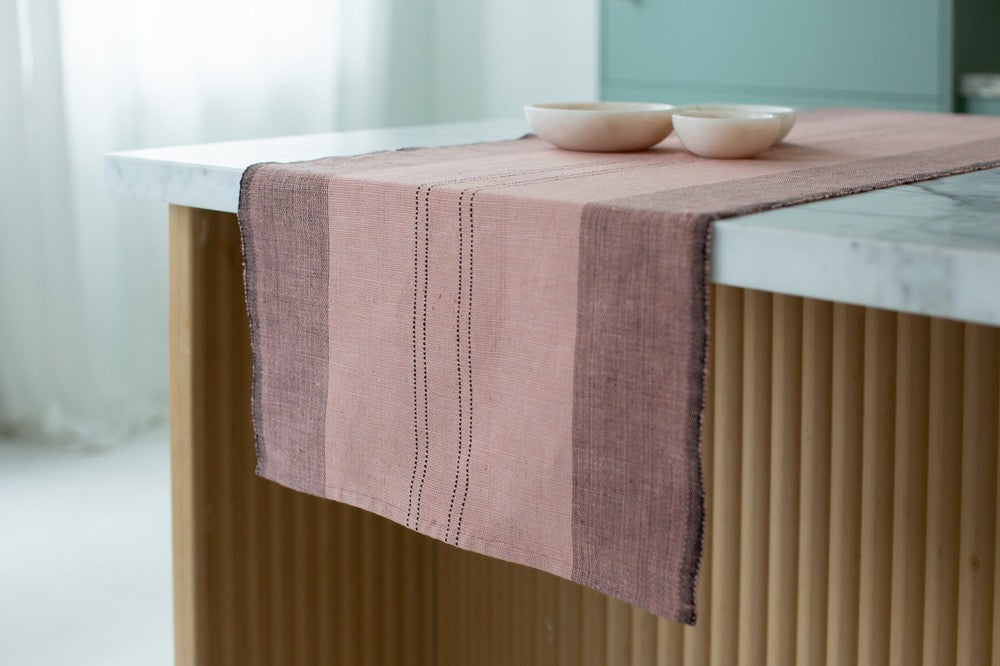 Sodo Handwoven Ethiopian Cotton Table Runner