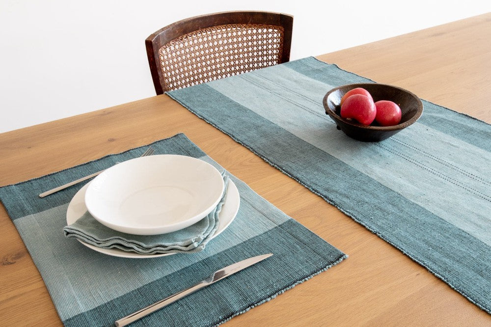 Sodo Handwoven Ethiopian Cotton Table Runner